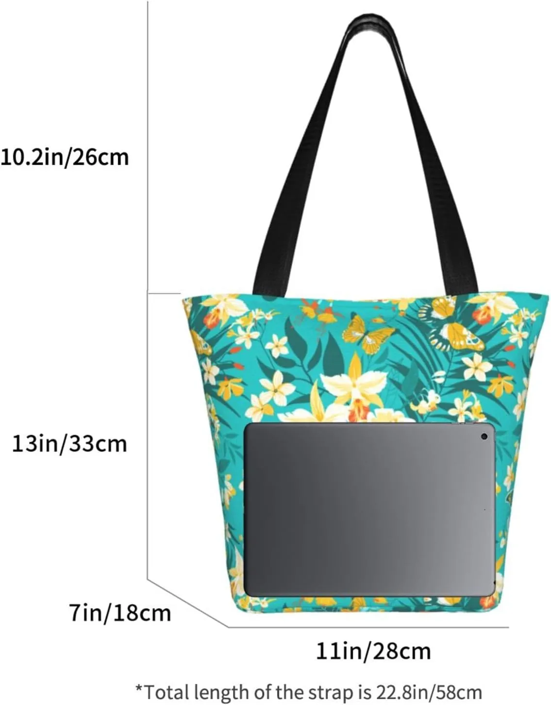 Cute Automobile Doodle Excavator Truck Women's Tote Bag Lightweight Shopping Handbag Travel Shoulder Bag With Zipper