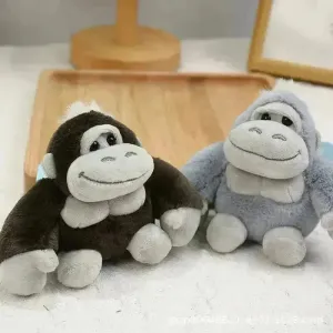 Cute Gorilla Plush Keychain