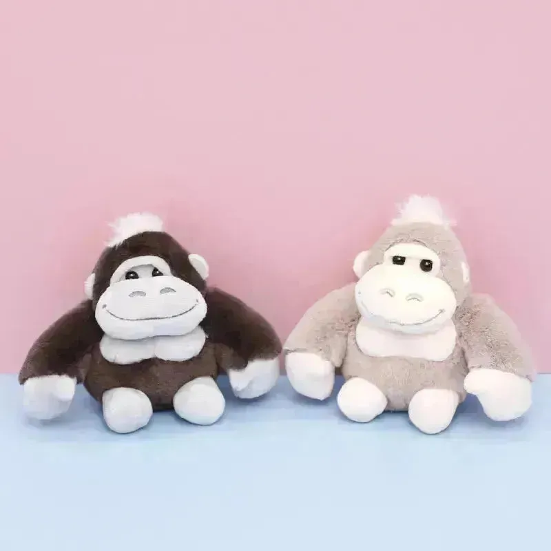 Cute Gorilla Plush Keychain