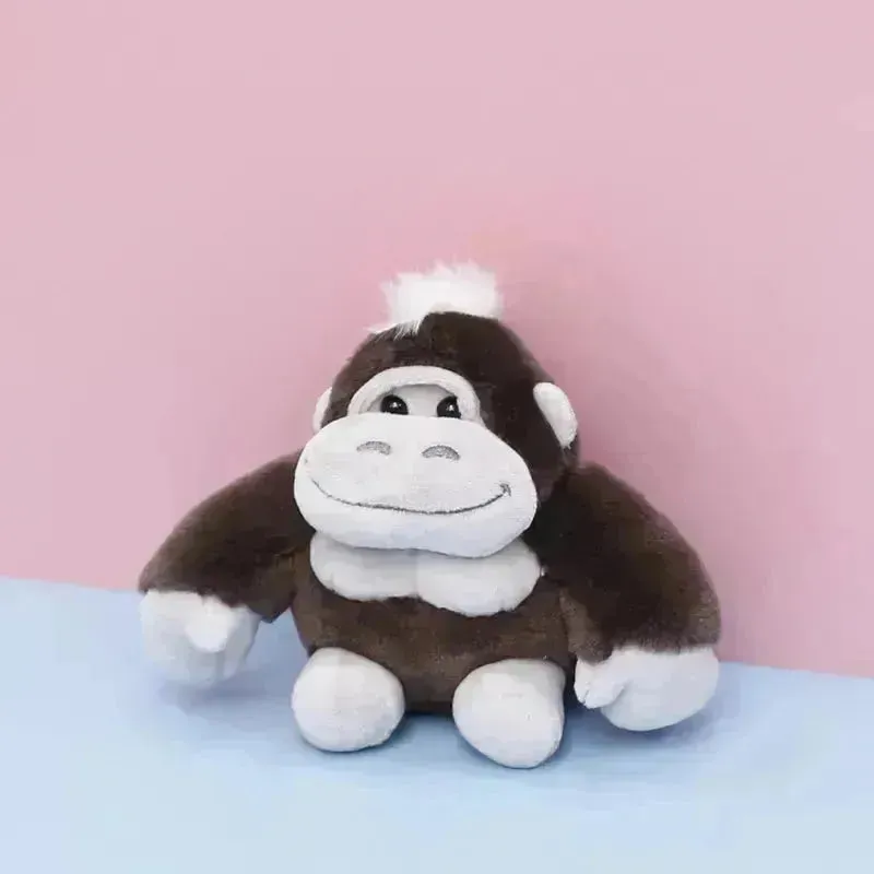 Cute Gorilla Plush Keychain