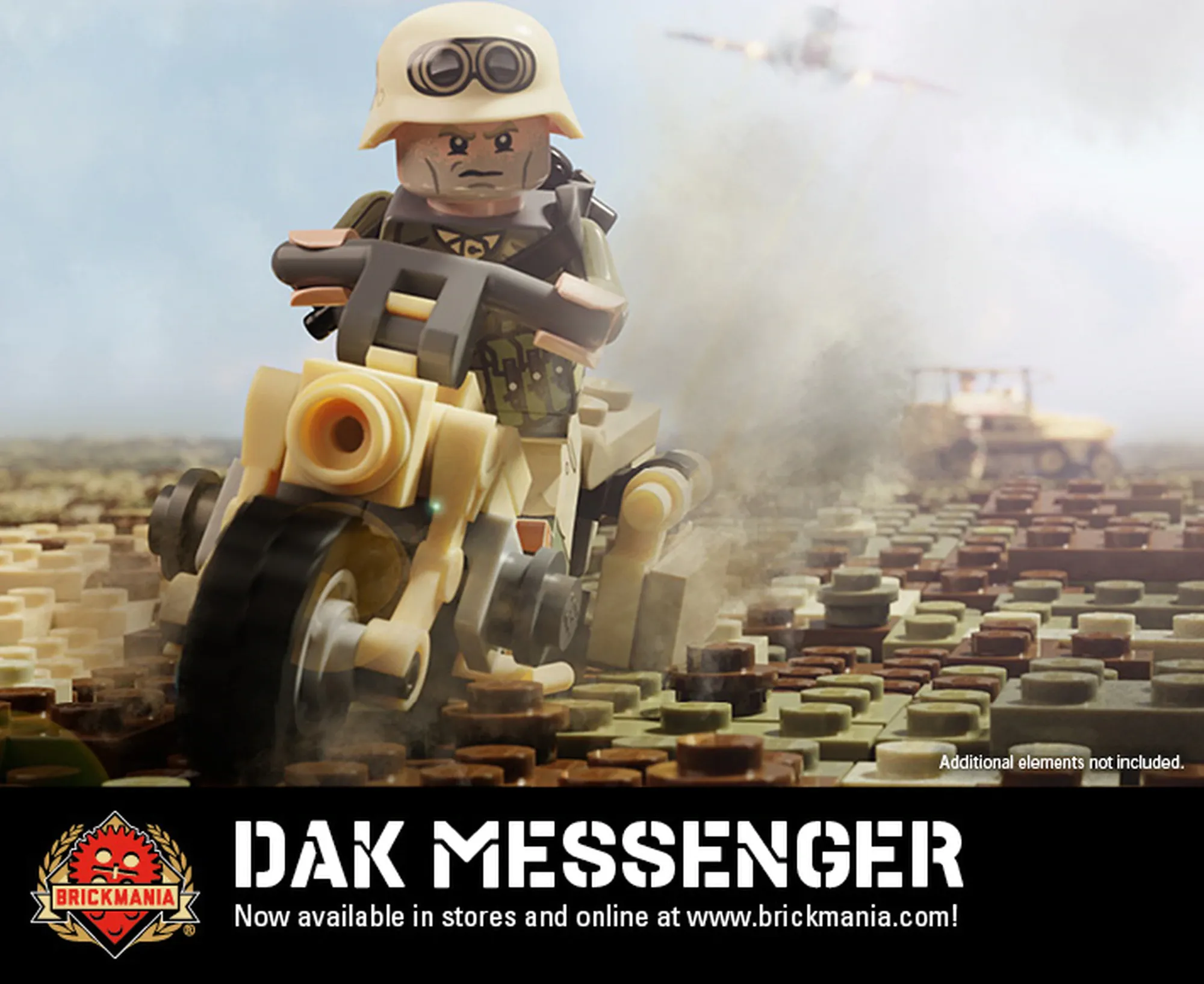 DAK Messenger with Motorcycle