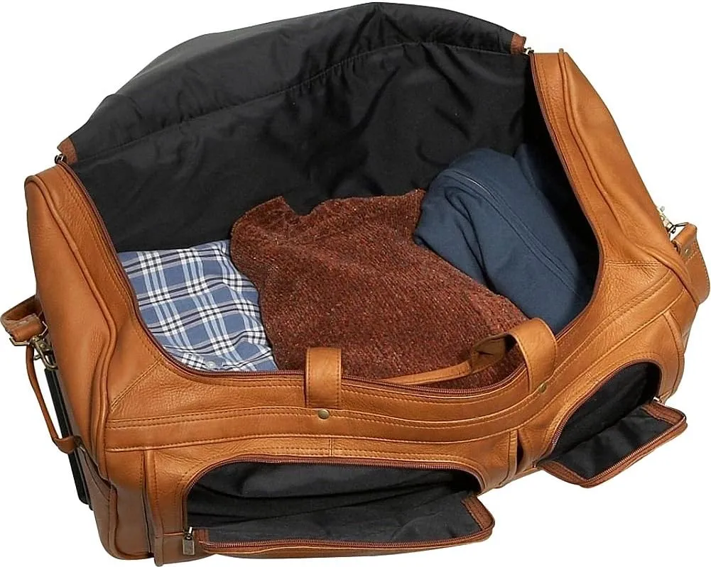David King & Co. 20 Inch Rolling Duffel, Black, One Size