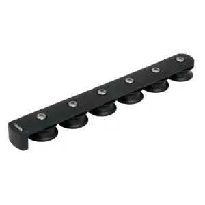Deck Organizer in Composite, Stackable, 6 x ø40 mm Ball Bearing Sheaves, for M6 screws