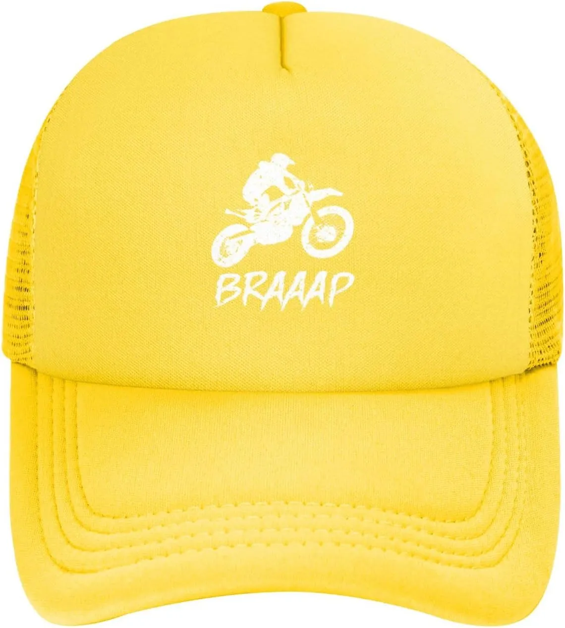 Dirt BKE Motocross American Flag Adjustable Mesh Baseball Cap Breathable Sports Outdoor Hat