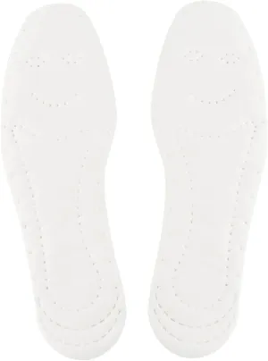 Disposable Shoes Insoles 5 Pairs Breathable Cotton Inserts Cuttable for Men Women Sports and Leisure