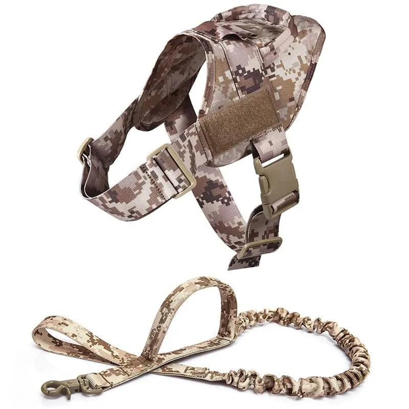 Dog Harness Vest With Handle & Lead