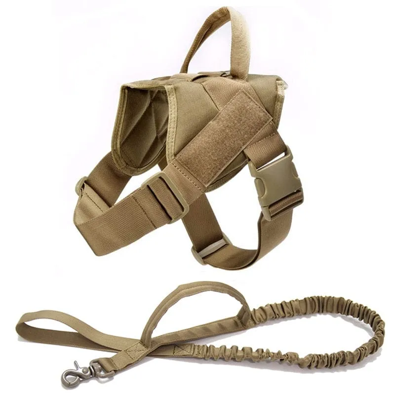 Dog Harness Vest With Handle & Lead