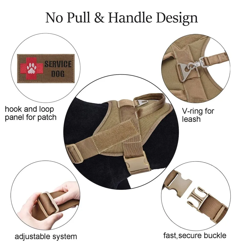Dog Harness Vest With Handle & Lead