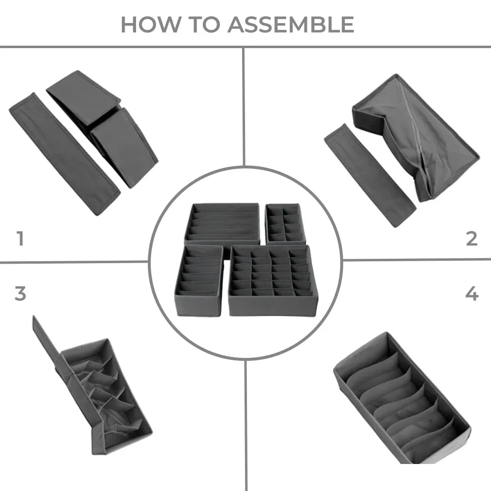 Drawer Organizers - Pack of 4