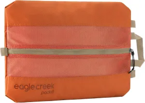Eagle Creek Pack-It Reveal Shoe Sack - Shoe Bags for Travel with Durable, Breathable Easy-View Mesh Top, Quick-Grab Handle, & Out-of-Bag Attachment Mandarin - Reveal (New)