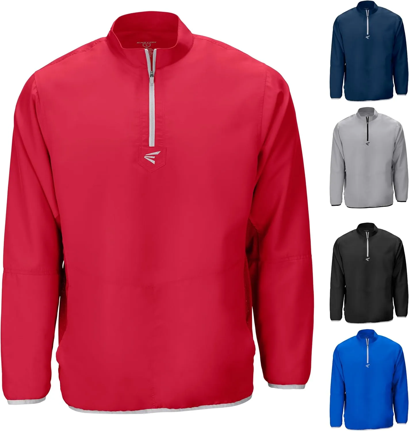 Easton Alpha Long Sleeve Cage Jacket | Adult & Youth Sizes | Multiple Colors