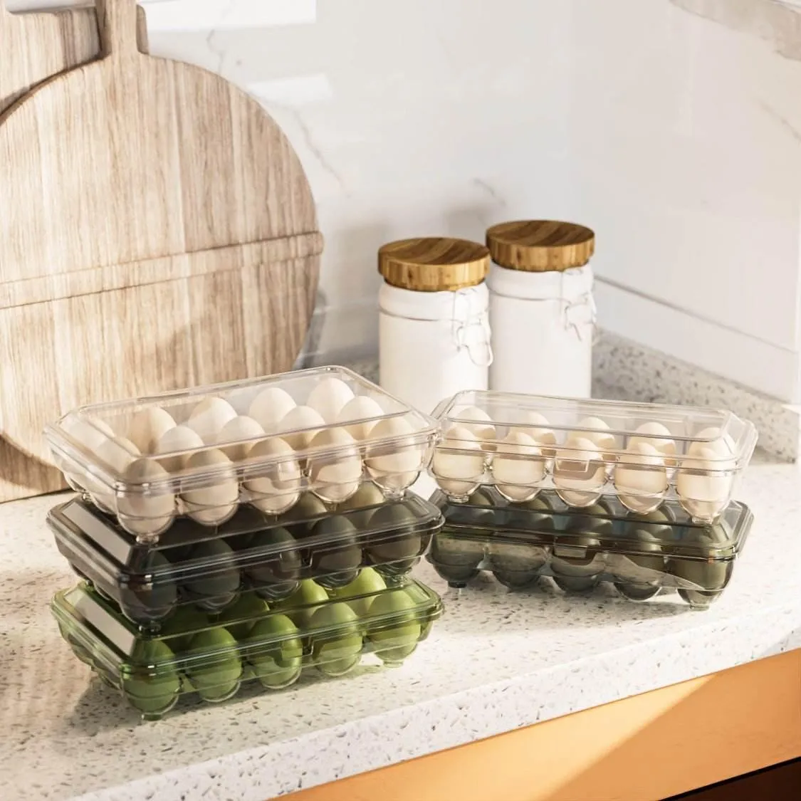 Egg Organizer - Lume Fridge Storage Container