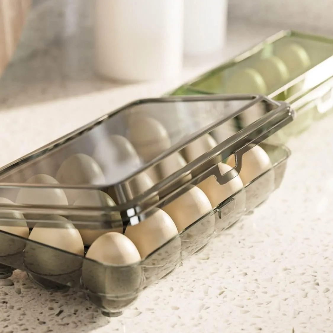 Egg Organizer - Lume Fridge Storage Container