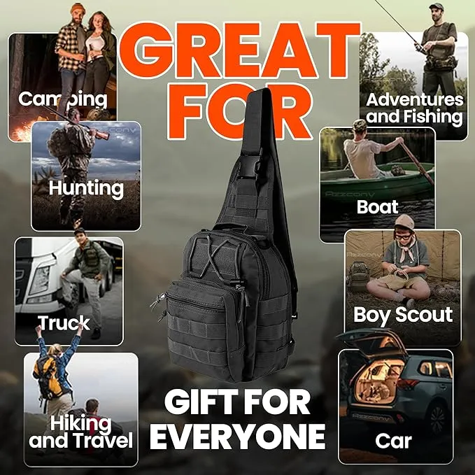 Emergency Survival & First Aid Kit & Tourniquet - 250 PCS Go Bugout Bag Survival Gears with Compass Flashlight Shovel - Tactical Military Grade EDC Backpack for Outdoor Camping Scout