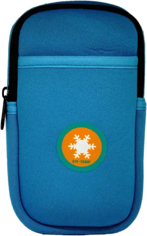Epipen Insulated Case for Kids, Adults – Smart Carrying Pouch, Storage Bag, Powered by PureTemp Phase Change Material to Keep Epinephrine in Safe Temperature Range (Teal)