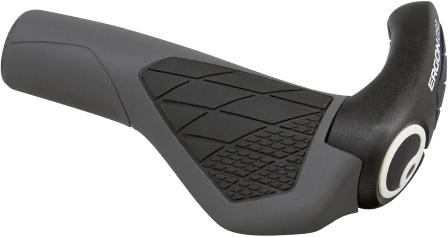 Ergon GS2 Mountain Bike Grips, Fiberglass Reinforced Composite, 142mm Length