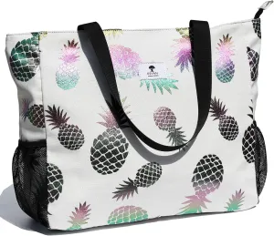 ESVAN LARGE BEACH BAG Water Resistant Lightweight 20 inch Women Oversize Tote Bag for Gym Beach Travel Pool Yoga Nurse