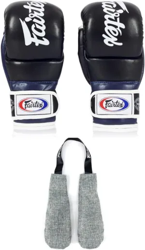 Fairtex FGV18 Boxing Gloves with Deodorizer Inserts | Lightweight, Shock Absorbent Gloves for Muay Thai, MMA | Moisture & Odor Control for Fresh, Long-Lasting Gear