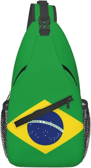 Faith Family Freedom Christian Vintage Usa Flag Sling Bag Chest Bags Casual Crossbody Bag Travel Shoulder Backpack