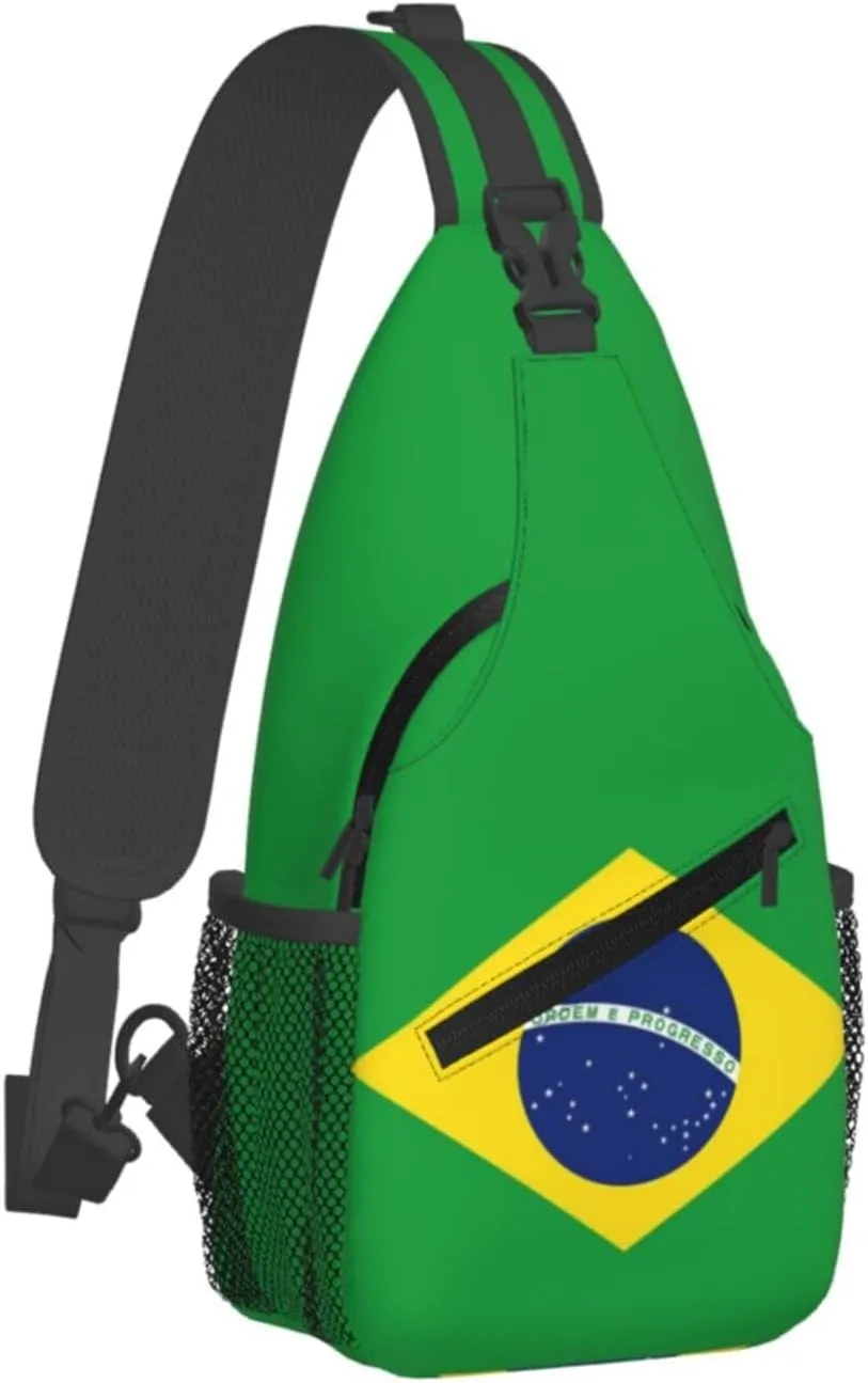 Faith Family Freedom Christian Vintage Usa Flag Sling Bag Chest Bags Casual Crossbody Bag Travel Shoulder Backpack