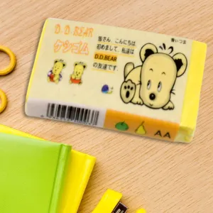 Fancy & Stylish Eraser (1 Pc / Mix Design)