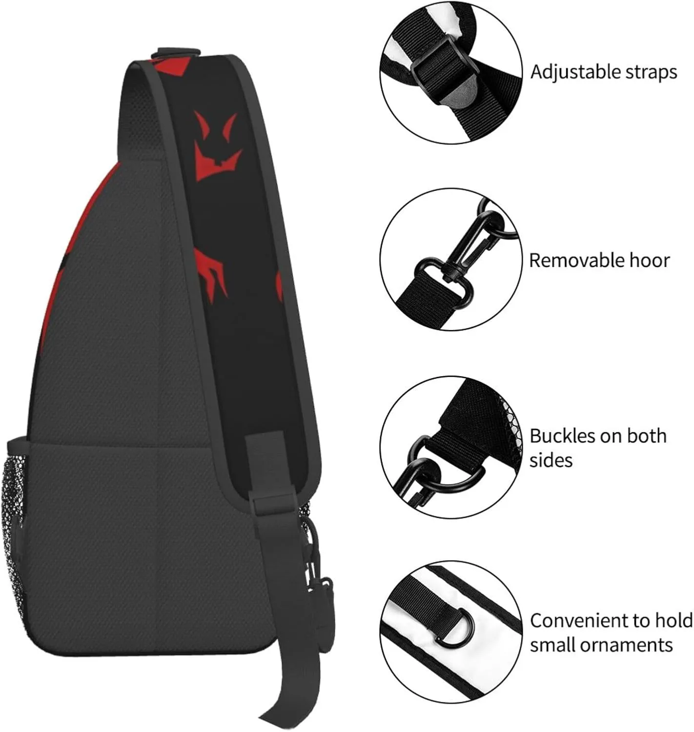 Fashion Chest Sling Bag For Women Men Adjustable Strap Crossbody Shoulder Backpack Hiking Travel Fashion Unisex Daypack
