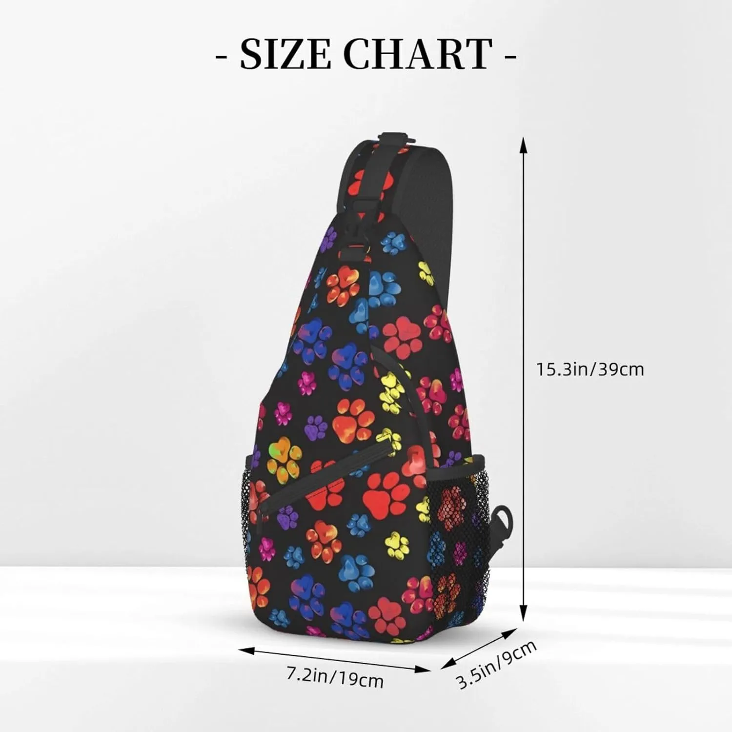 Fashion Chest Sling Bag For Women Men Adjustable Strap Crossbody Shoulder Backpack Hiking Travel Fashion Unisex Daypack