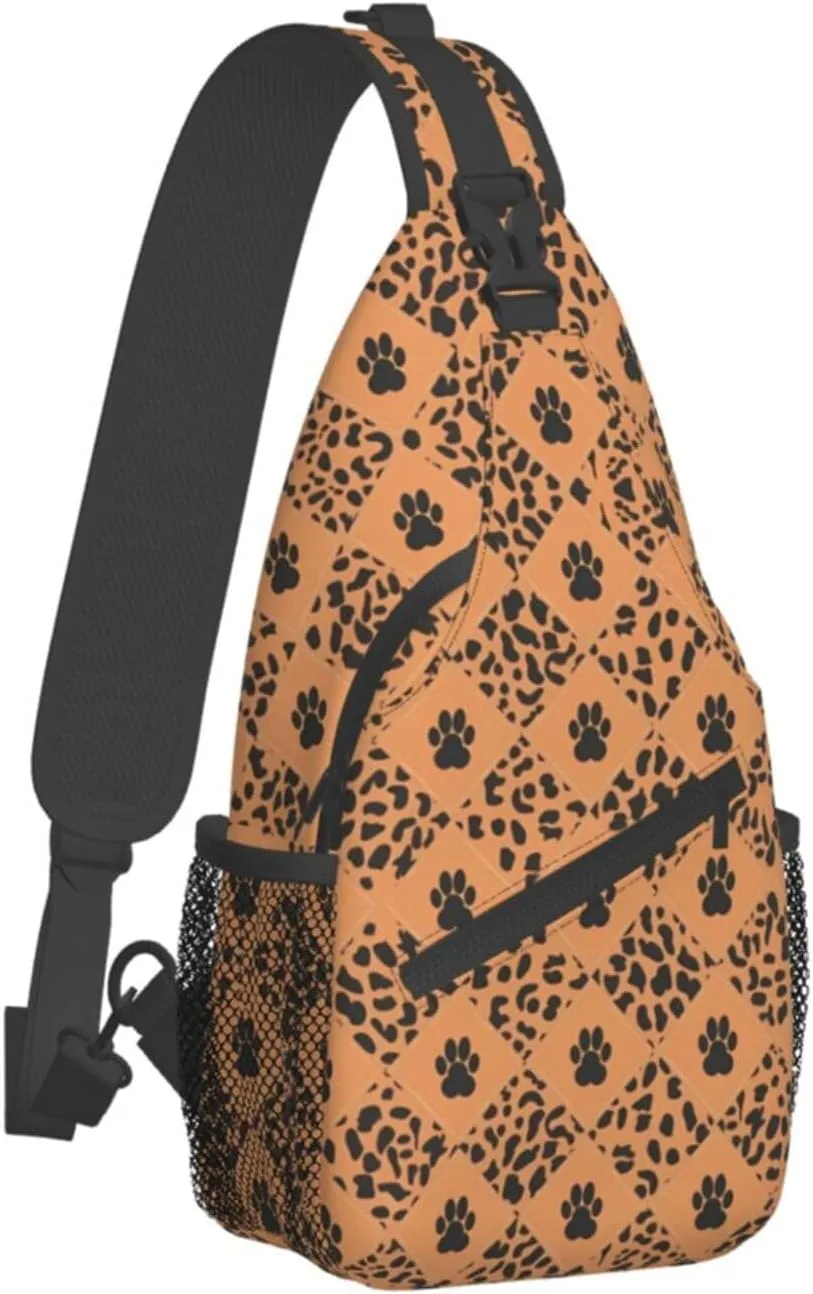 Fashion Chest Sling Bag For Women Men Adjustable Strap Crossbody Shoulder Backpack Hiking Travel Gym Unisex Daypack