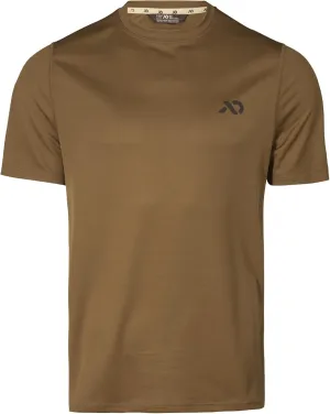 First Lite Men's Yuma Synthetic Short Sleeve Crew - Breathable Ultralight Camo Hunting Baselayer