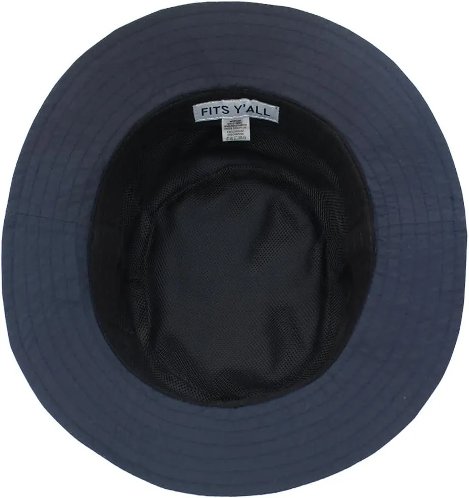 Fits Y'all Lightweight Comfort Fishing Sun Hat Fish Y'all: Breathable Quick Dry UPF50 Sun Protection Packable, All Genders