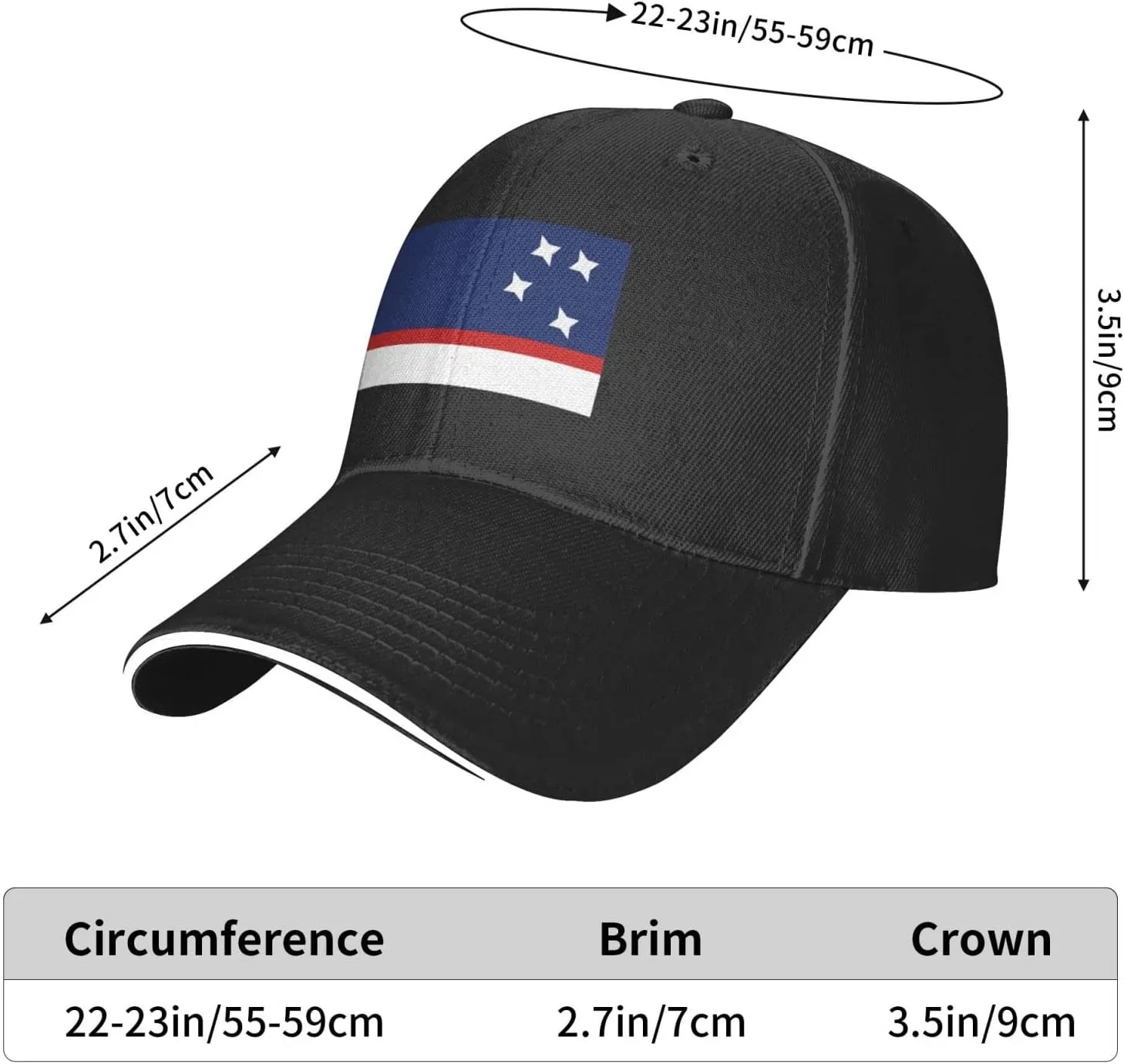 Flag of Patagonia Baseball Cap for Men Women Adjustable Funny Dad Hat