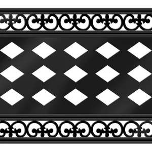 Fleur Scroll Sassafras Mat Tray