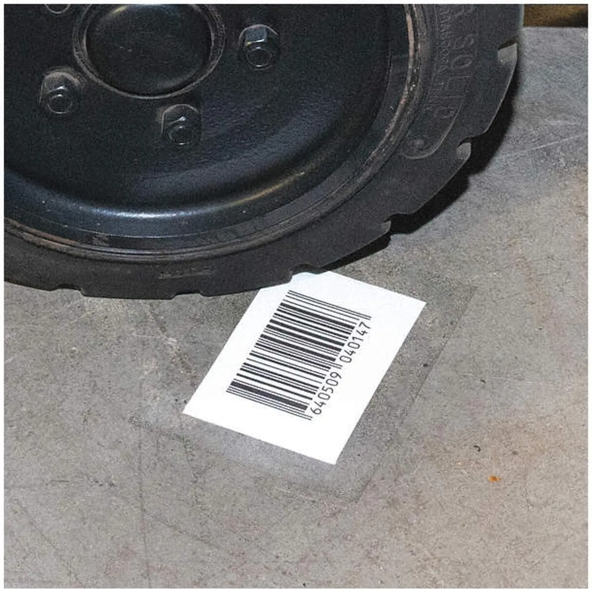 Floor Label, Adhered Style, 8