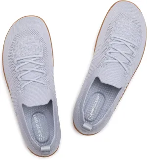 Frank Mully Womens Walking Shoes Wide Toe Box Barefoot Shoes Knitted Fashion Sneaker with Arch Support