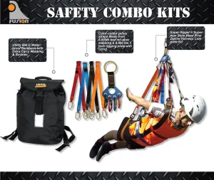 Fusion Climb Zipline Harness Kit, Duffle Bag, Universal (F_KIT_C_001)