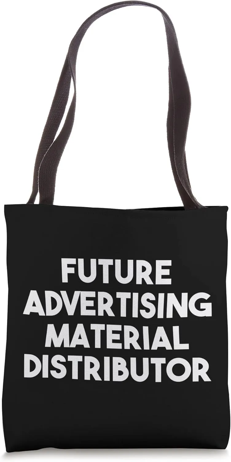 Future Advertising Material Distributor Tote Bag