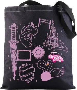 G2TUP Emma & Henry TV Show Inspired Tote Bag Fairy Stories Gift Evil Regal Captain Swan Grocery Bag Emma Fairy Tales Merch