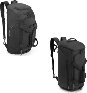 G4Free 40L 3-Way Duffle Backpack Gym Bag with 45L 3-Way Duffle Backpack Gym Bag