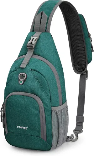 G4Free RFID Sling Bag Crossbody Backpack Small Chest Shoulder Bag Hiking Outdoor