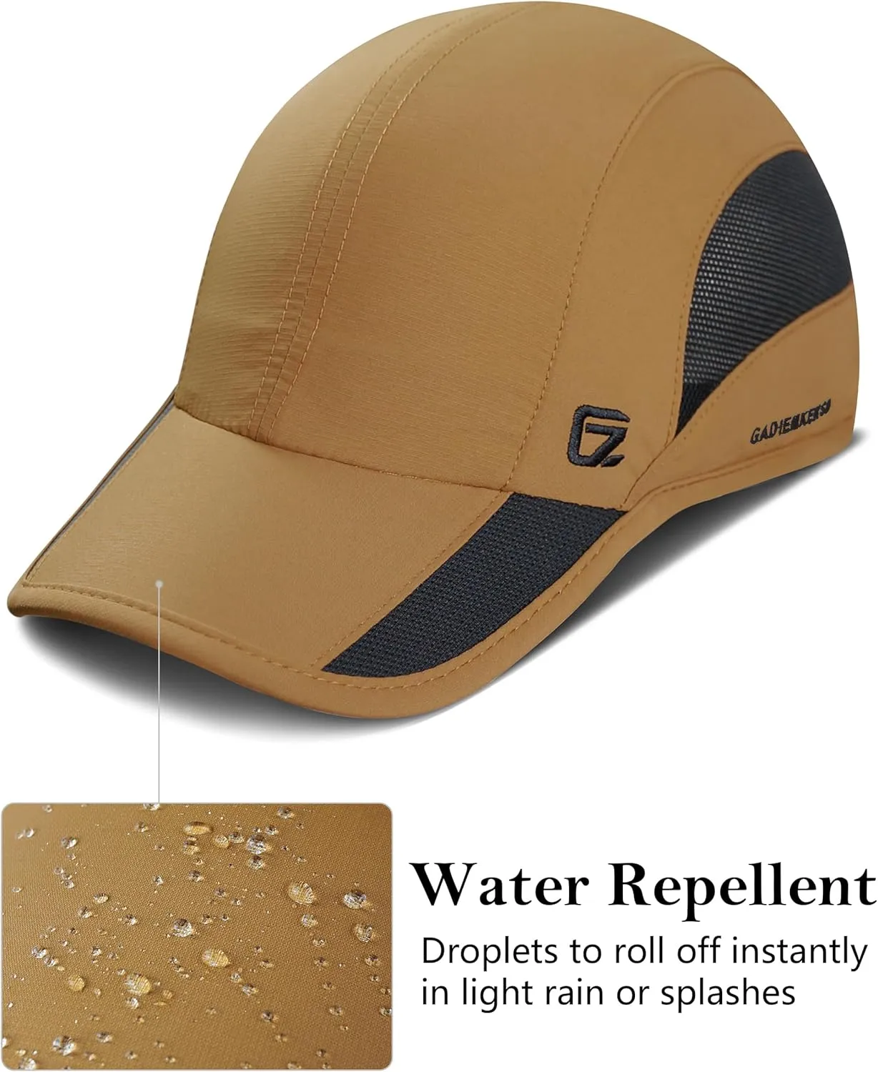 GADIEMKENSD Outdoor Running Hat Breathable Mesh