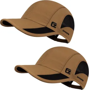 GADIEMKENSD Outdoor Running Hat Breathable Mesh