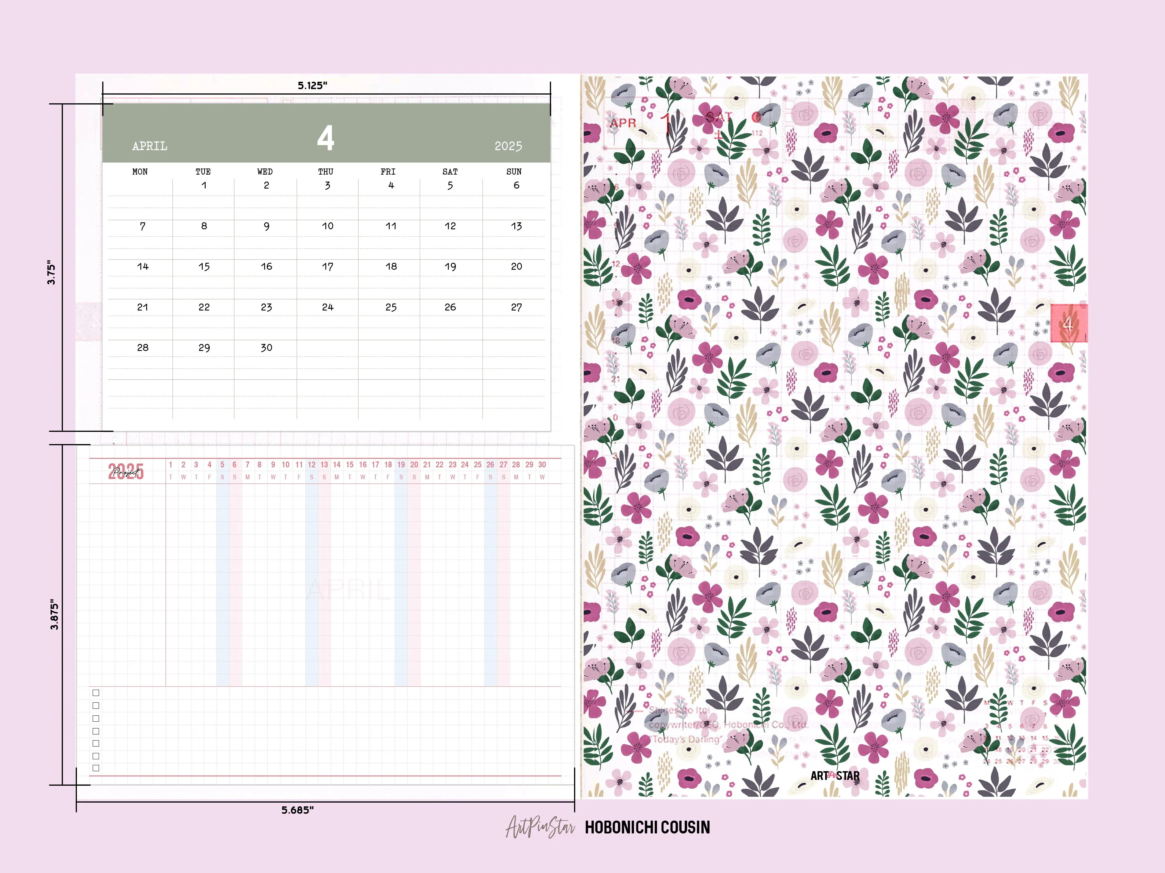 Garden Flower Personalized Vellum Dashboard