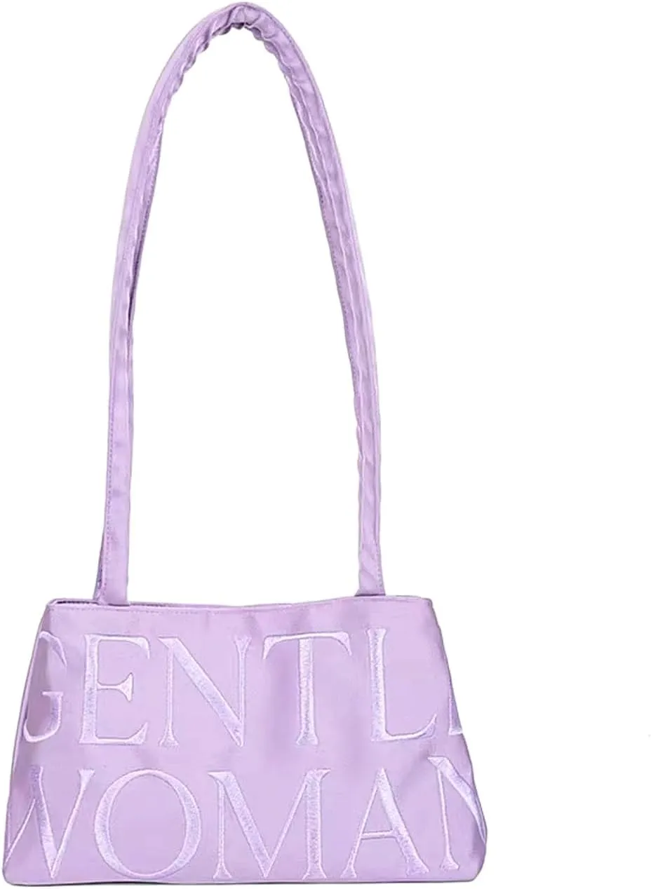Gentle Woman Tote Bag Large Canvas Handbag Utility Shoulder Purse for Work Travel Vacation Everyday