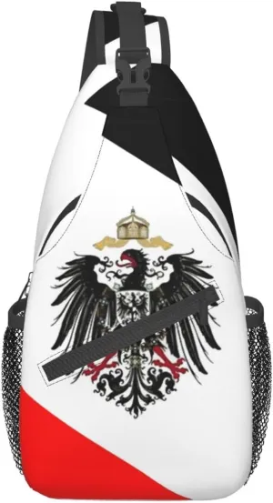 Germany Crossbody Bag German Shoulder Bag Backpack Germany Flag Sling Bag Chest Casual Daypack Bag