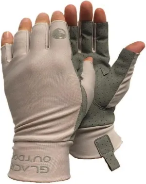 Glacier Glove Ascension Bay 50  Sun Protection Durable Lightweight Breathable Quick-Dry Fingerless Outdoor Fishing Sun Glove