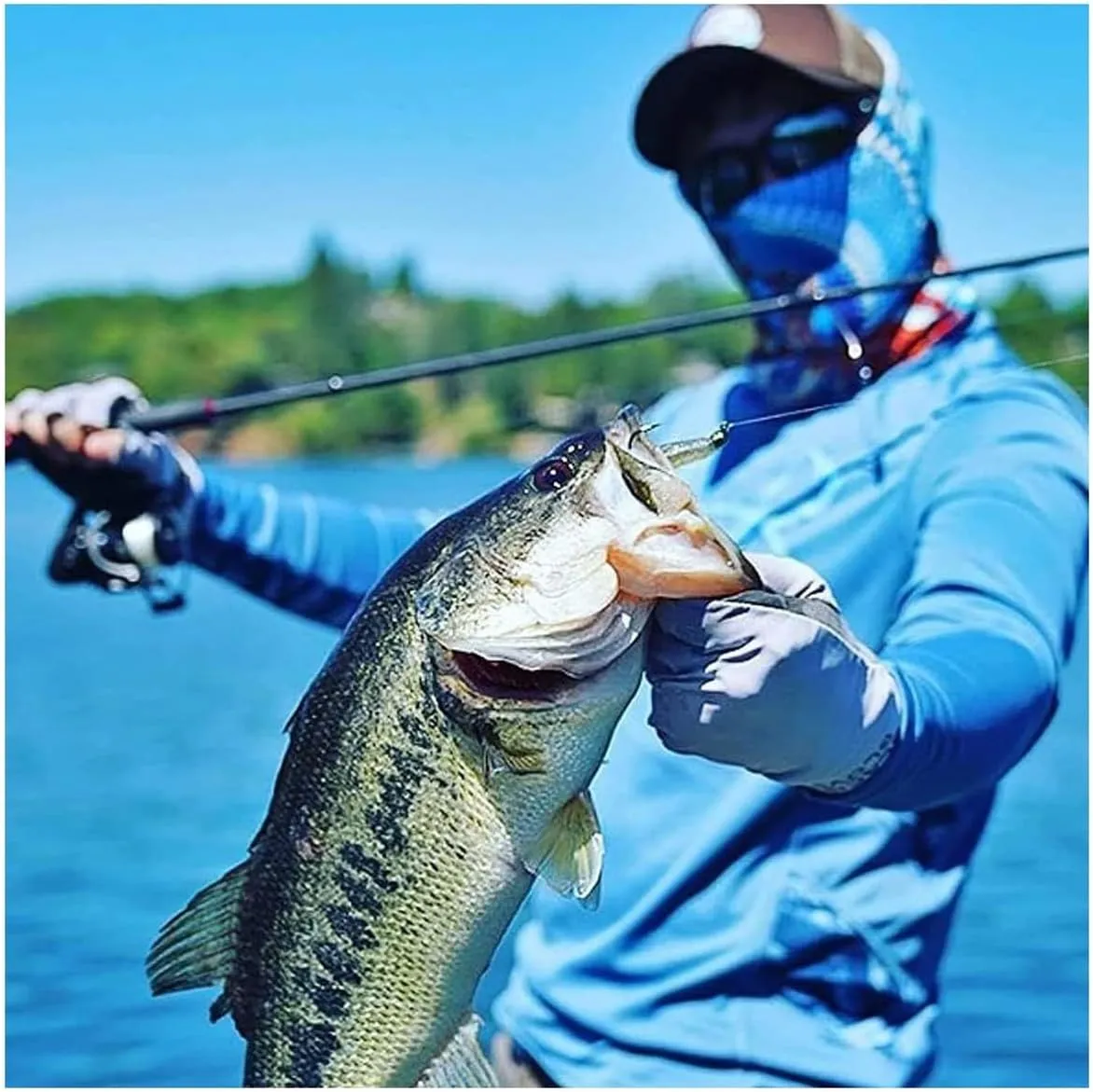 Glacier Glove Ascension Bay 50  Sun Protection Durable Lightweight Breathable Quick-Dry Fingerless Outdoor Fishing Sun Glove