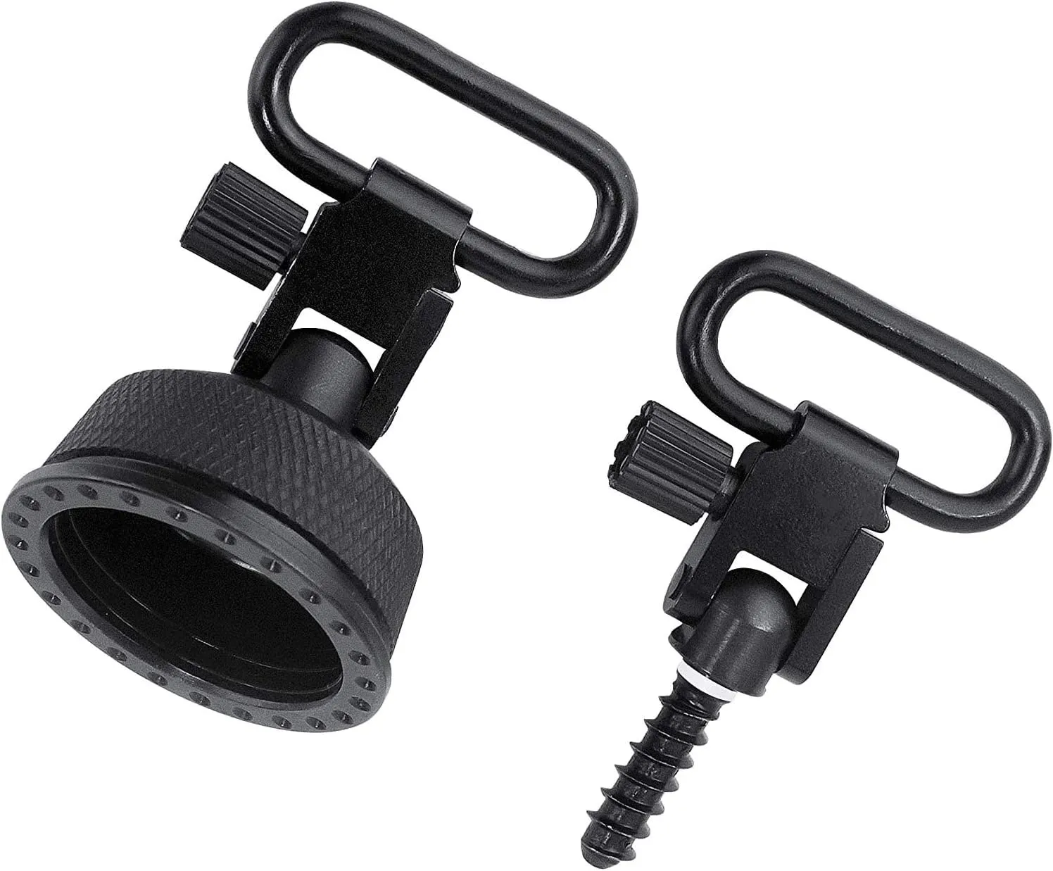 Gocher Quick Detachable Sling Swivel Cap Set with 1" Quick Release Tri-Lock Swivels Adapter for REM 870 12GA S8002/20GA S8005