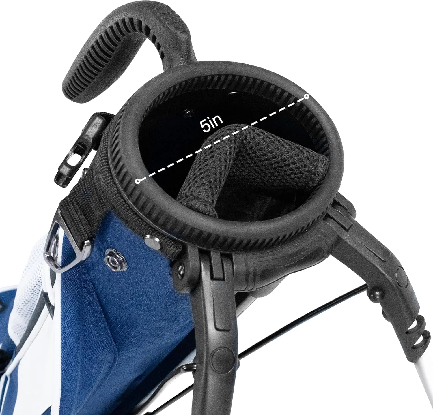 Golf Lightweight Stand Carry Bag– Easy to Carry and Durable Pitch n Putt Golf Bag for The Driving Range, Par 3 and Executive Courses，Fits Up to 5-6 Clubs