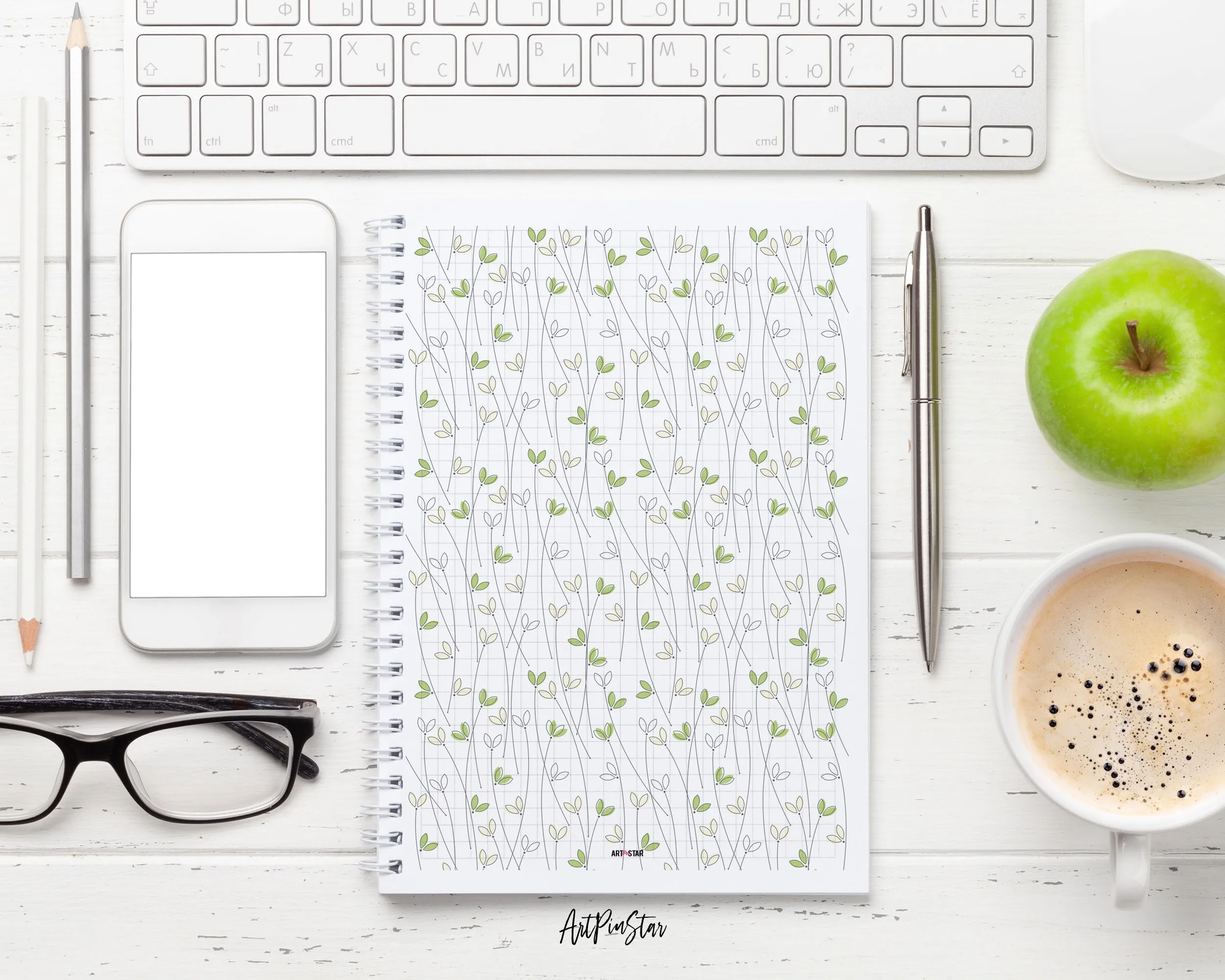 Grass Personalized Vellum Dashboard