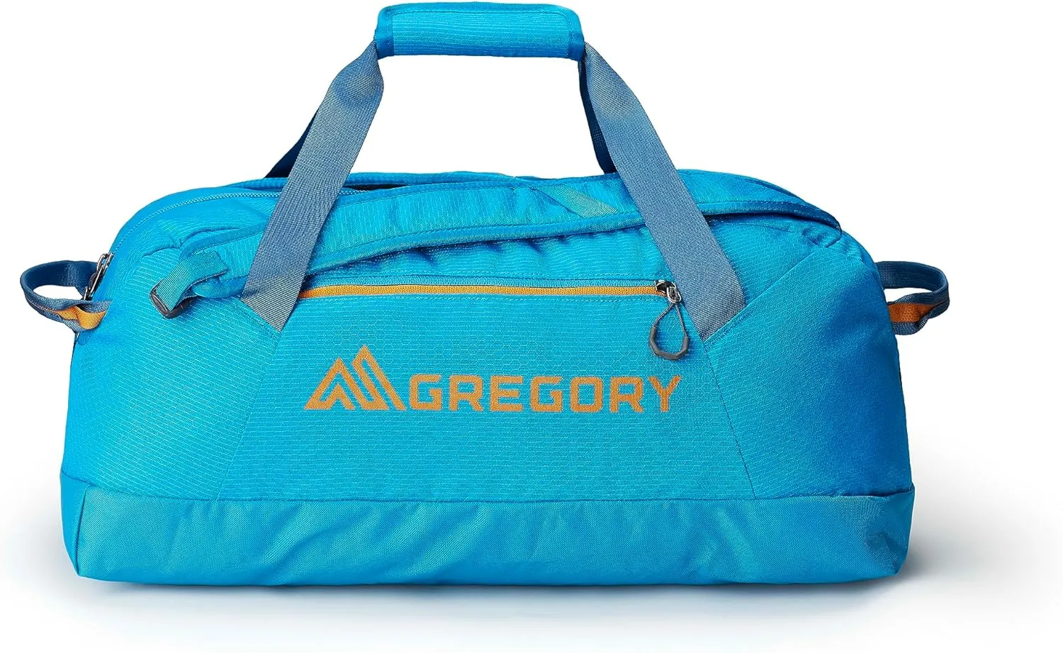 Gregory Supply 40L Adventure Travel/Gear Organization Duffel Bag, Tuckable Backpack Straps, Packable, Water-Repellent, Pelican Blue